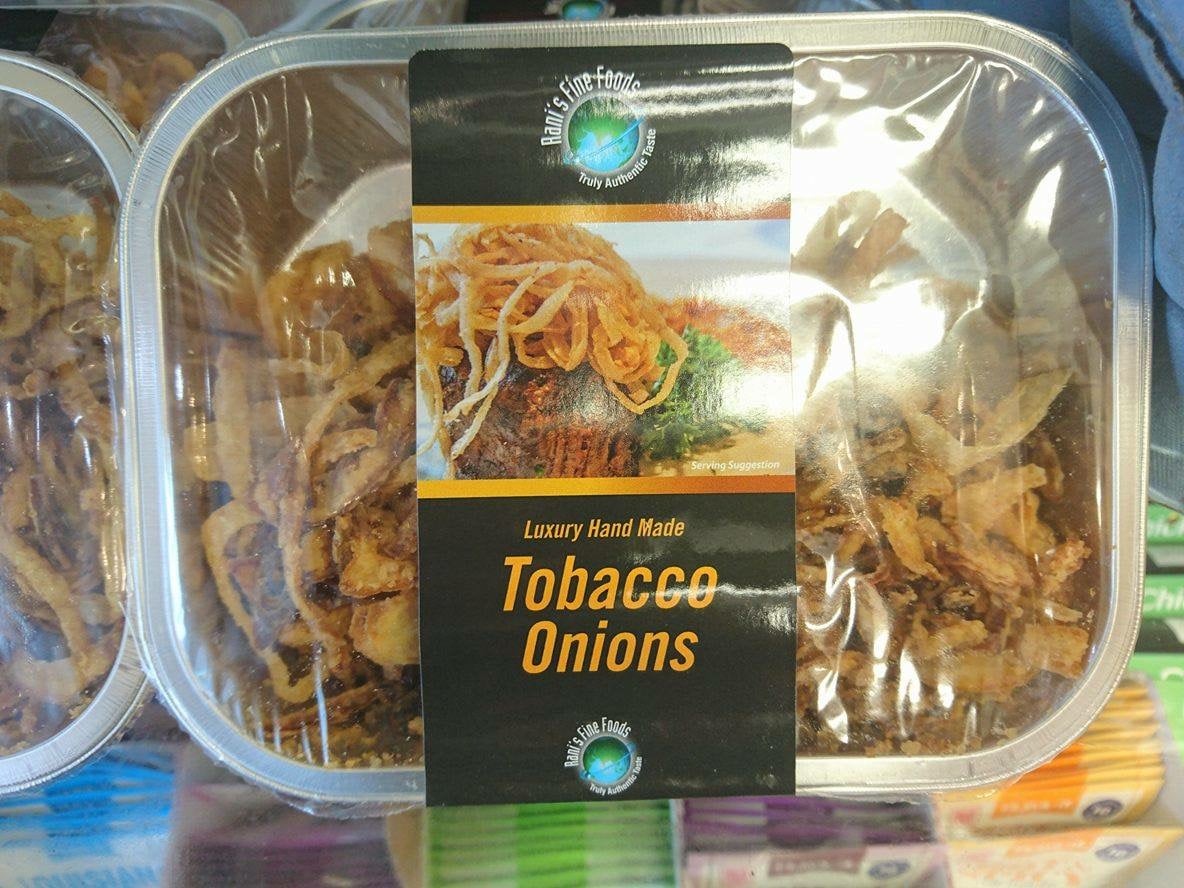 Tobacco Onions Kane Family Butchers
