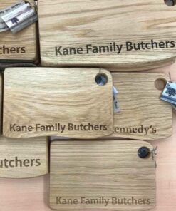Medium Solid Oak Handmade Chopping Board