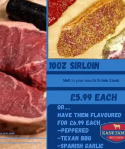 10oz Sirloin Steak
