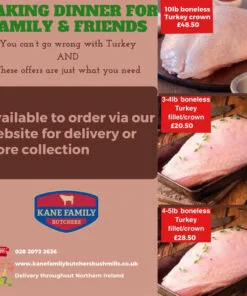 3-4lb Boneless Turkey Fillet Joint