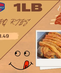 1lb BBQ Ribs