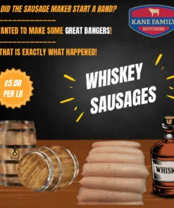 1lb Bushmills Black Bush Sausages